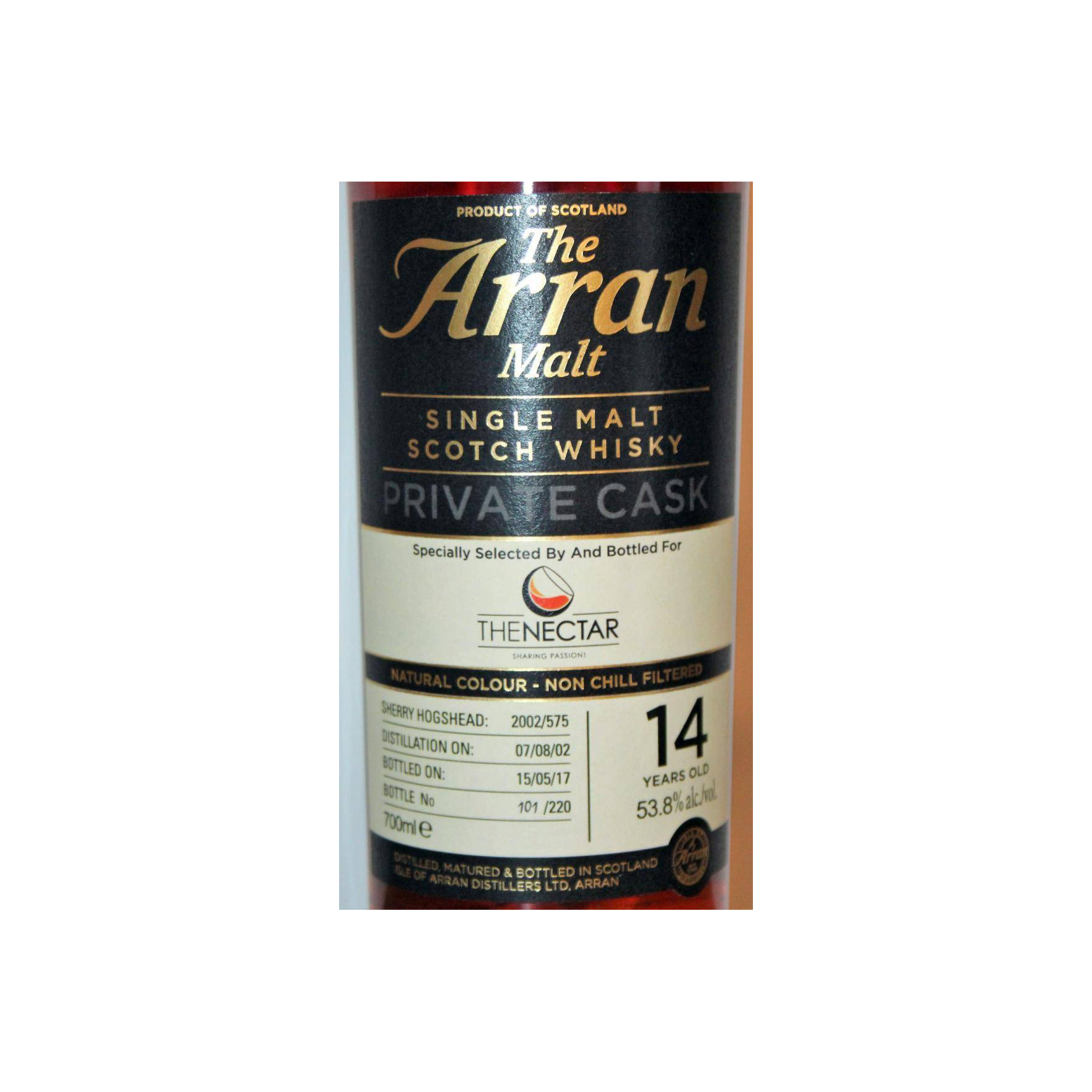Arran Private Cask 2002 14 Years Single Malt Whisky 3