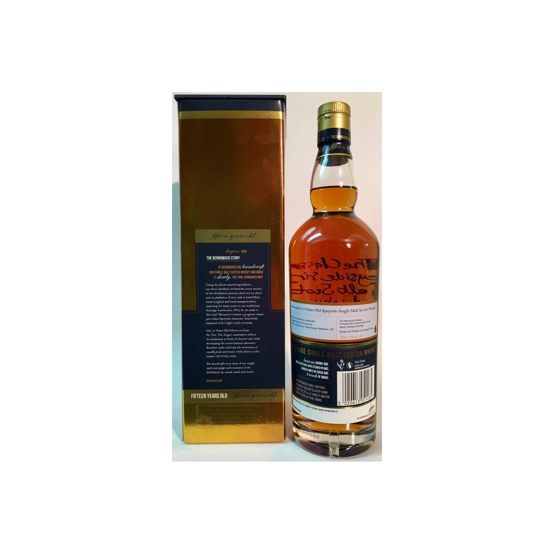Benromach 15 Years Single Malt Whisky 3