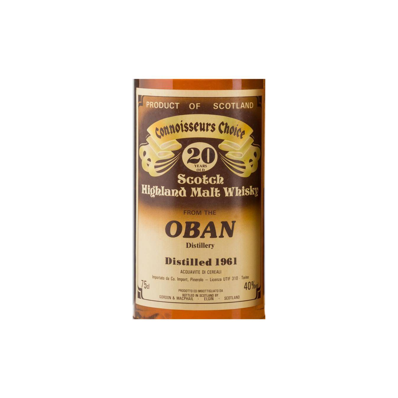 Oban Connoisseurs Choice 1961 20 Years Single Malt Whisky 3