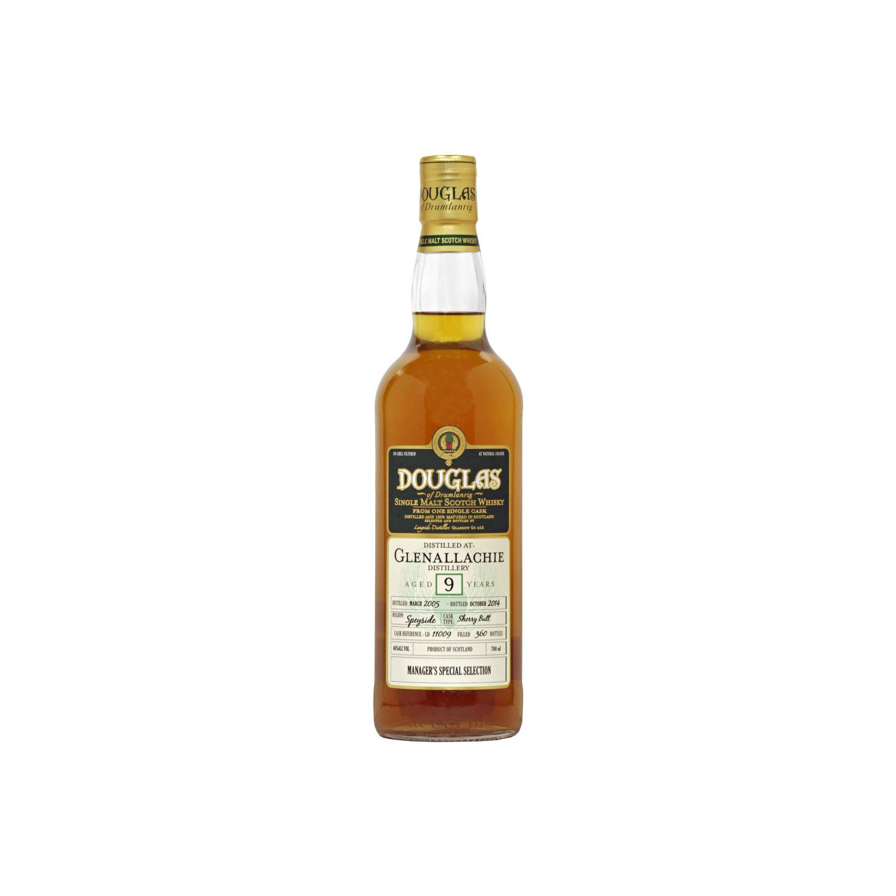 The GlenAllachie 2005 9 Years Single Malt Whisky