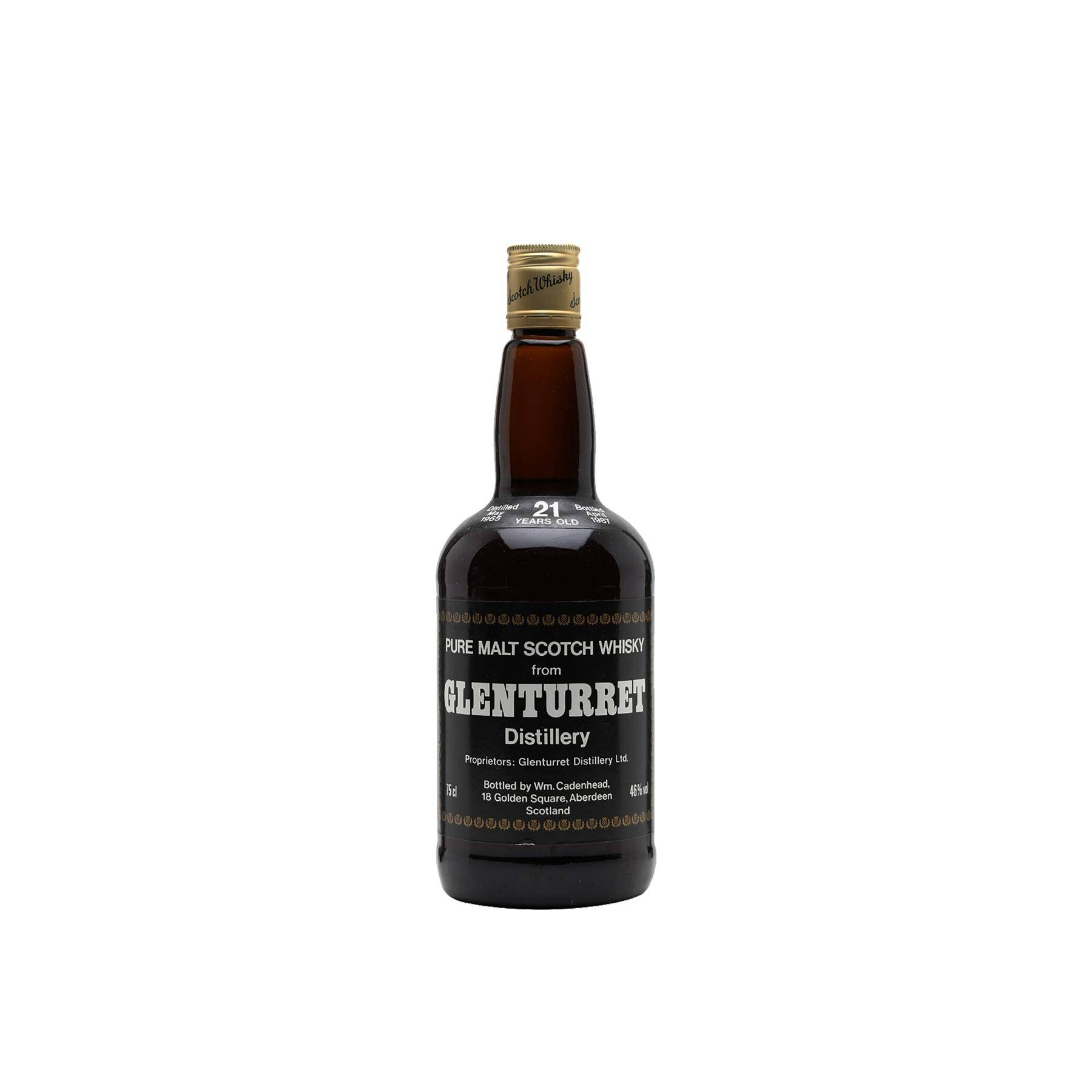 The Glenturret 1965 21 Years Single Malt Whisky