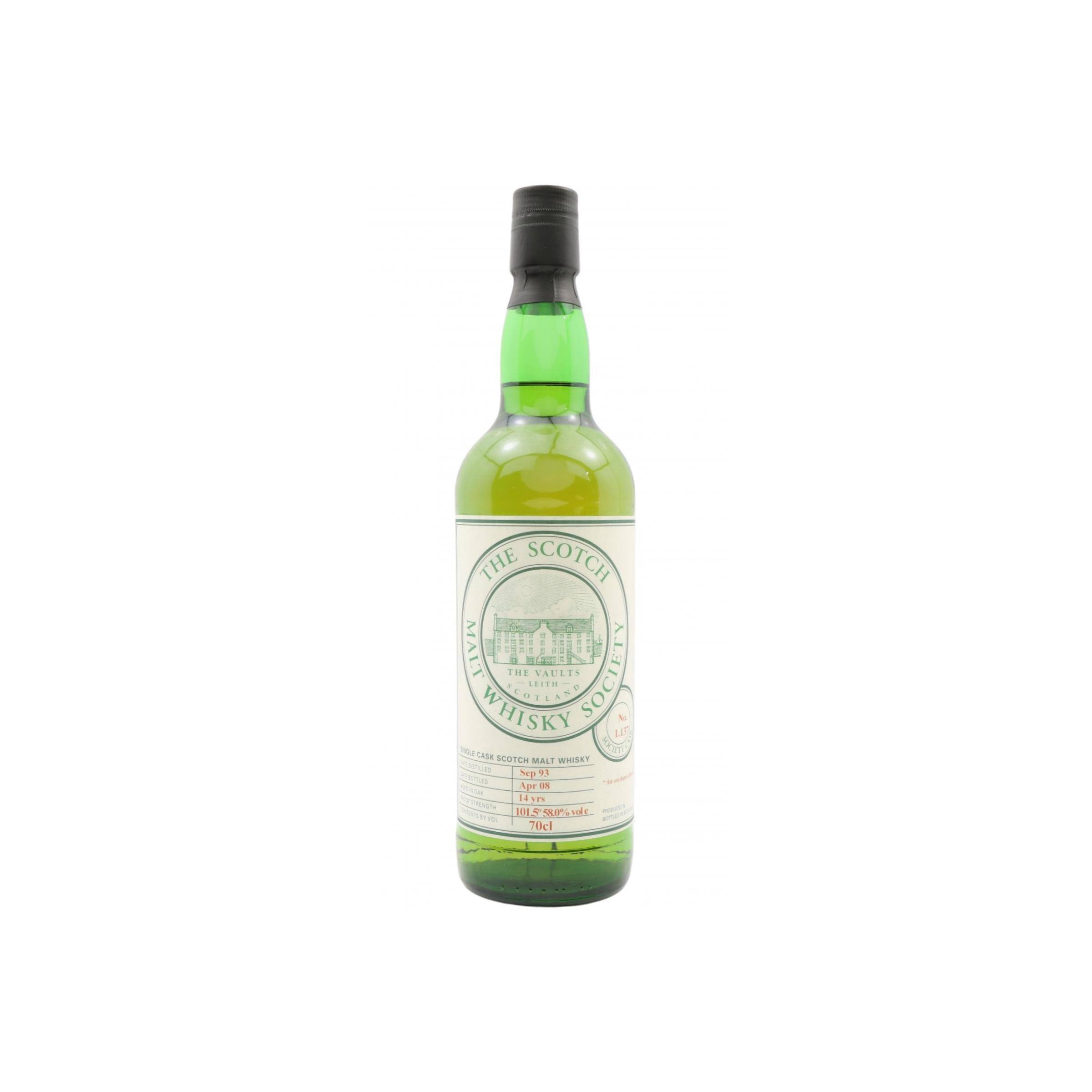 The Scotch Malt Whisky Society 1993 14 Years Single Malt Whisky