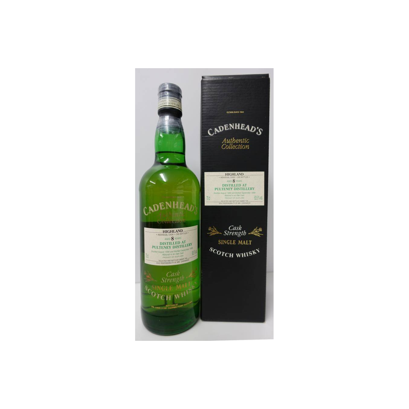 Old Pulteney Authentic Collection 1990 8 Years Single Malt Whisky 2