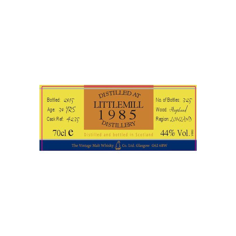 Littlemill The Cooper's Choice 1985 30 Years Single Malt Whisky 3