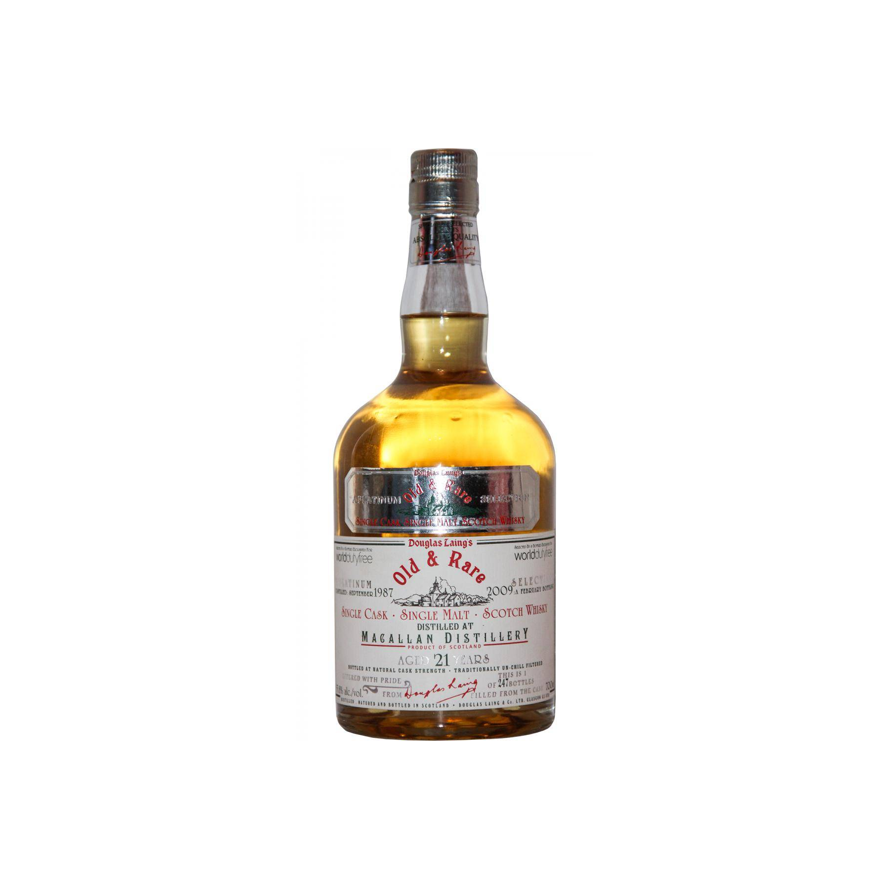 The Macallan 1987 21 Years Single Malt Whisky