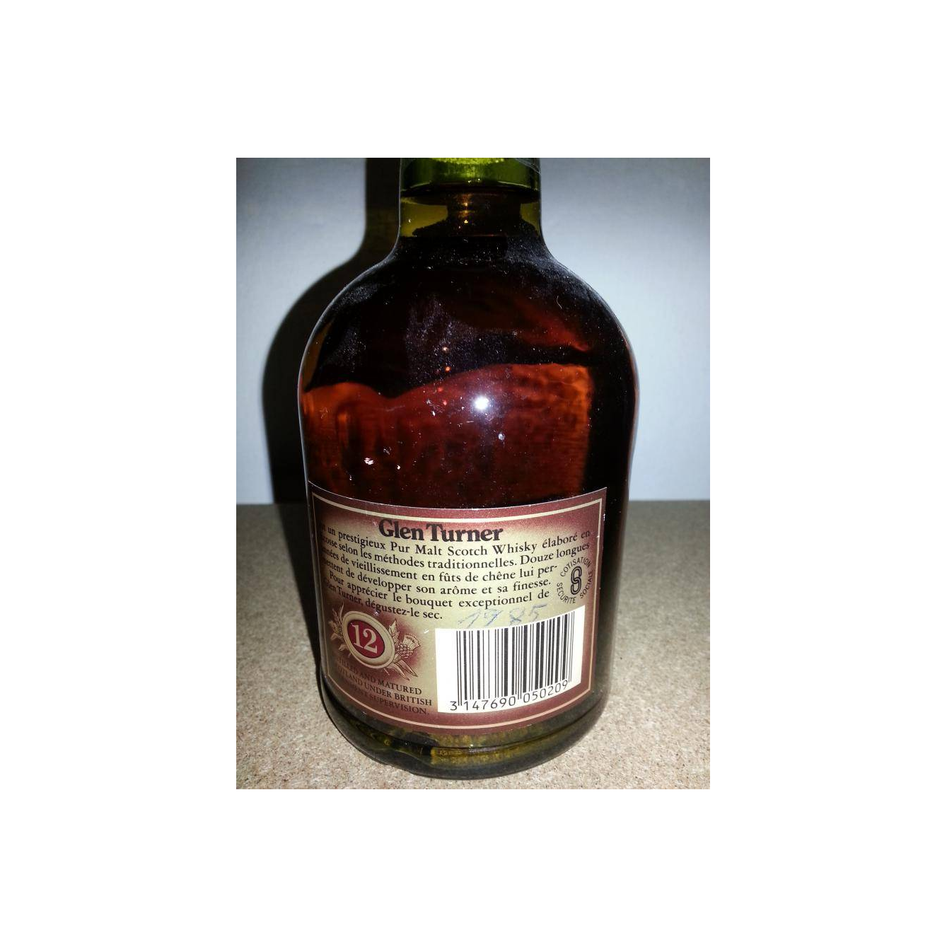 Glen Turner 12 Years Blended Malt Whisky 3