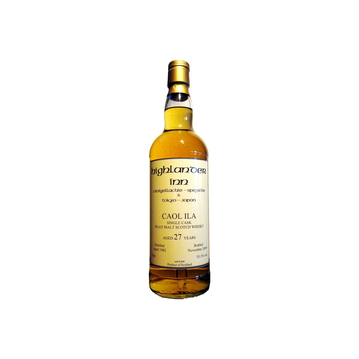 Caol Ila 1982 27 Years Single Malt Whisky