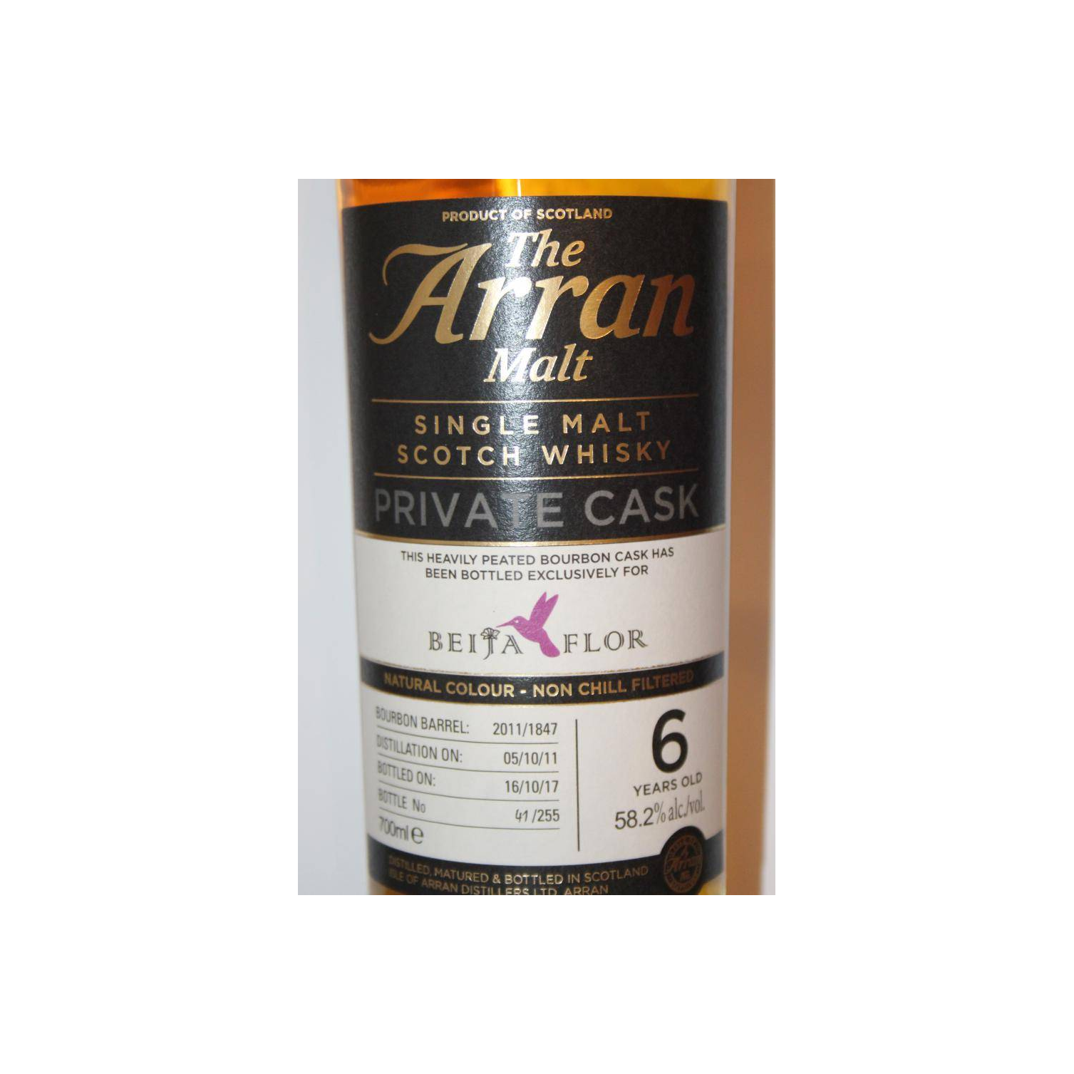 Arran Private Cask 2011 6 Years Single Malt Whisky 2