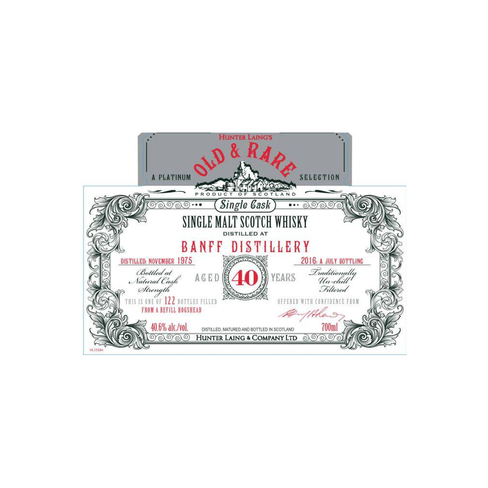 Banff 1975 40 Years Single Malt Whisky 2
