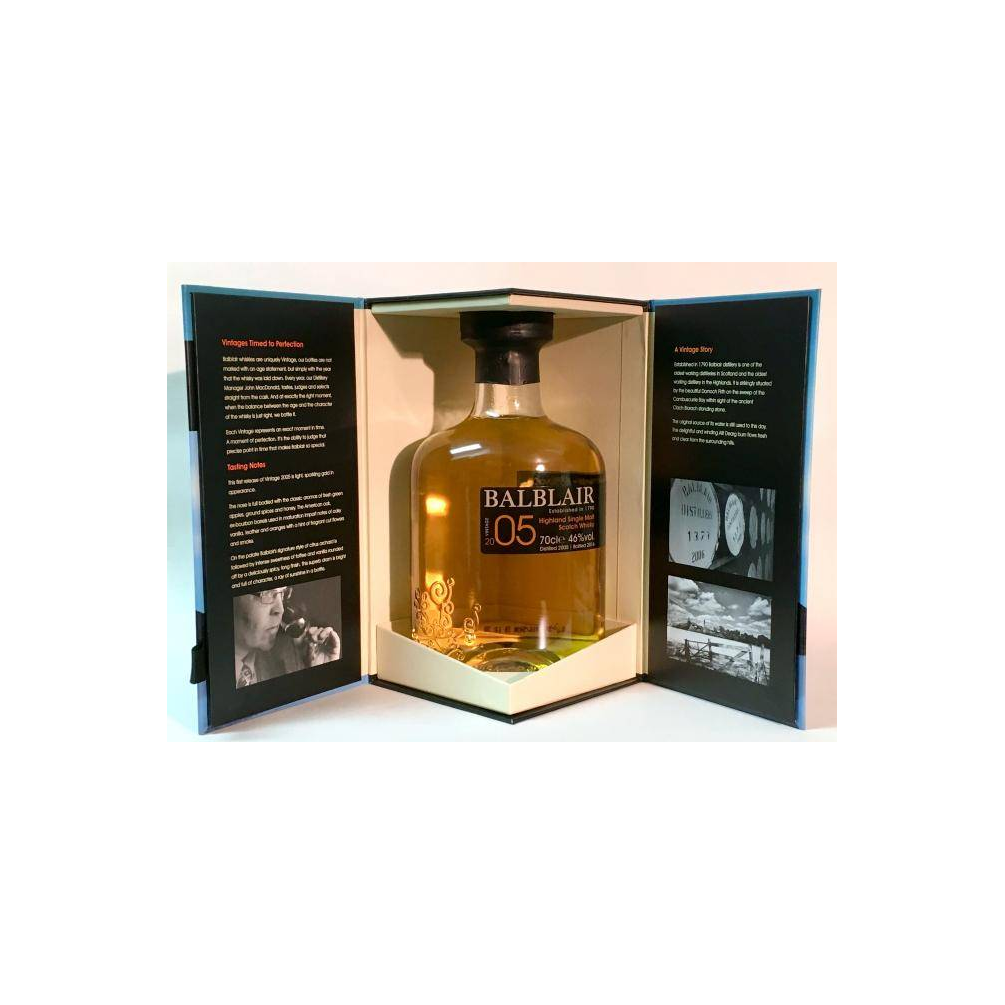 Balblair 2005 11 Years Single Malt Whisky 3