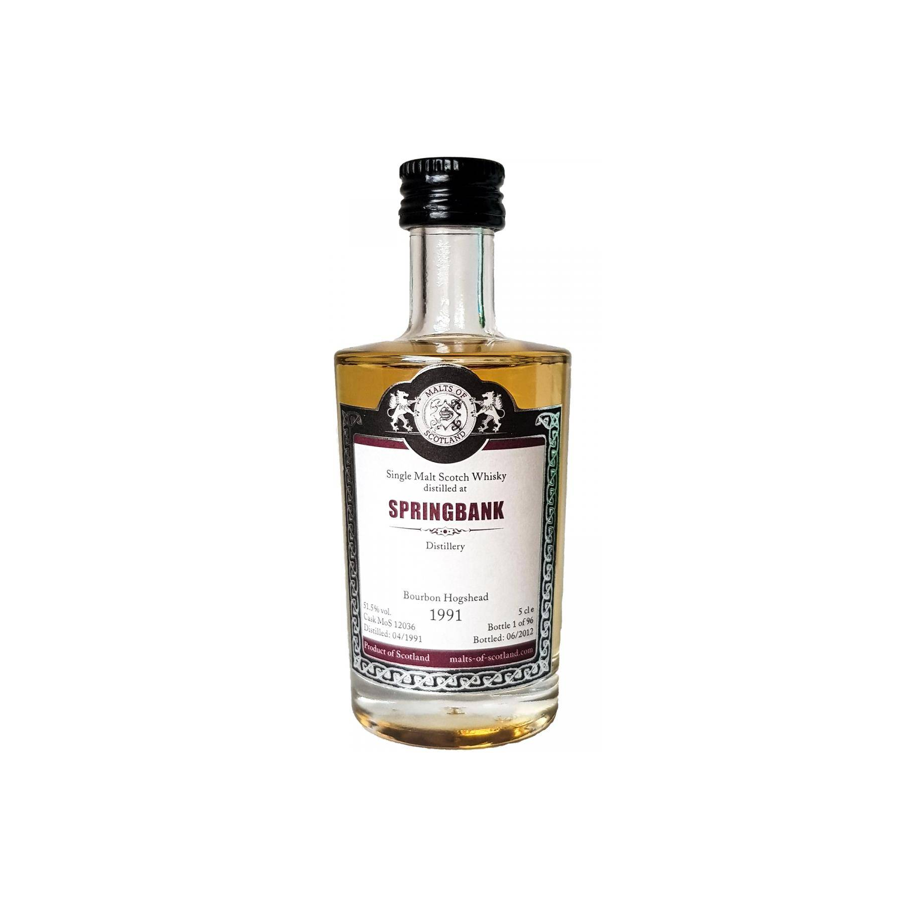 Springbank 1991 21 Years Single Malt Whisky 2