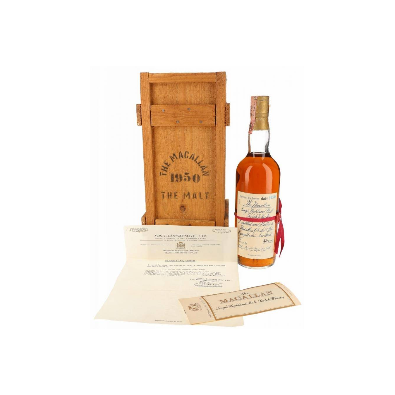 The Macallan 1950 31 Years Single Malt Whisky 3