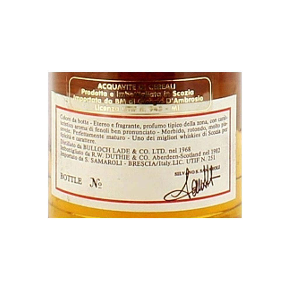 Caol Ila 1968 14 Years Single Malt Whisky 2