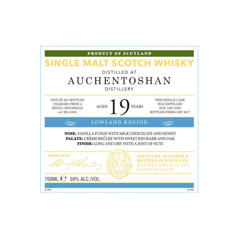 Auchentoshan Old Malt Cask 1997 19 Years Single Malt Whisky 2