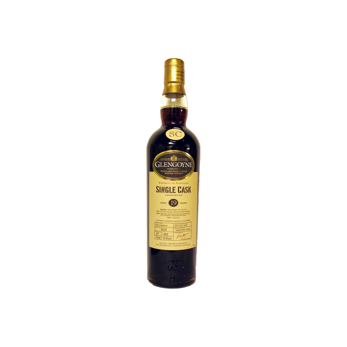 Glengoyne Single Cask 1989 19 Years Single Malt Whisky