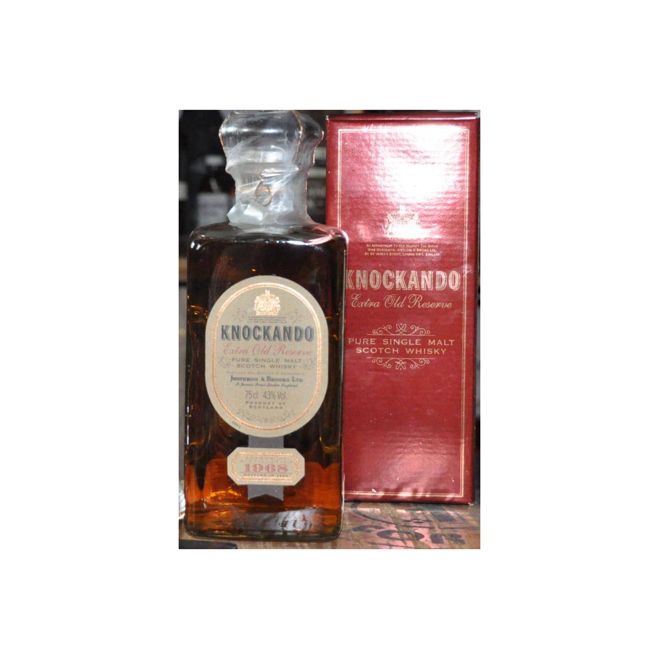 Knockando 1968 23 Years Single Malt Whisky