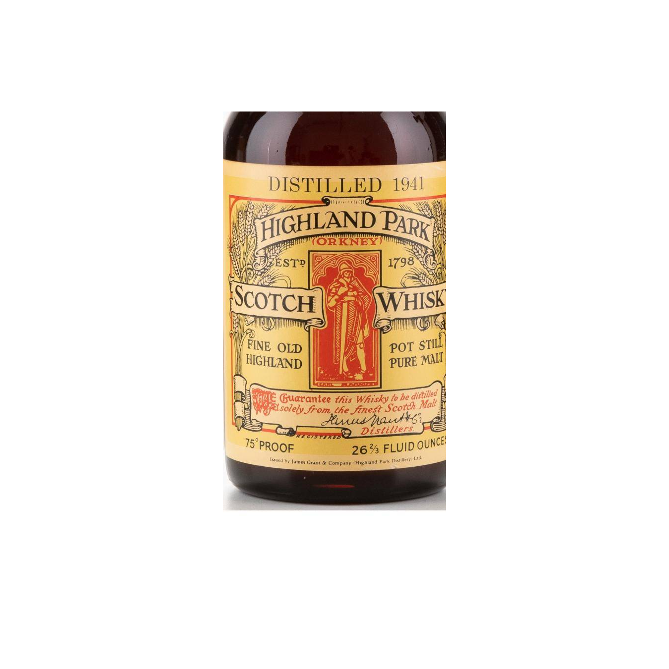 Highland Park 1941 25 Years Single Malt Whisky 3