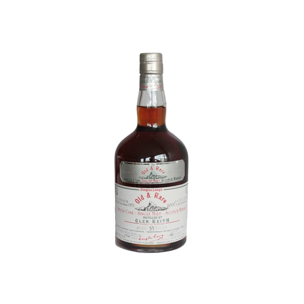 Glen Keith 1971 35 Years Single Malt Whisky
