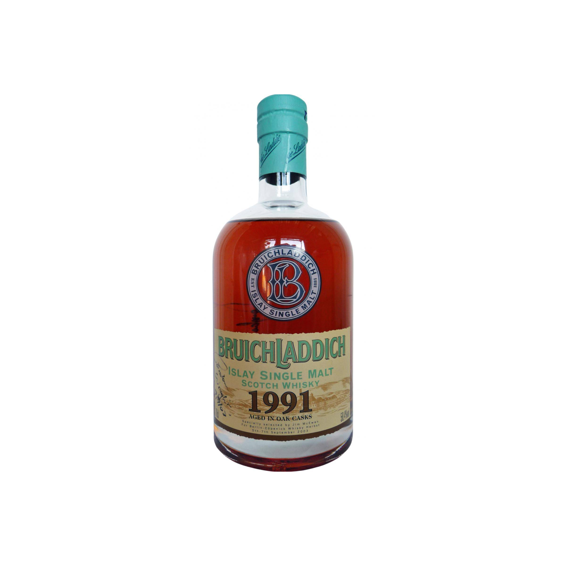 Bruichladdich 1991 12 Years Single Malt Whisky