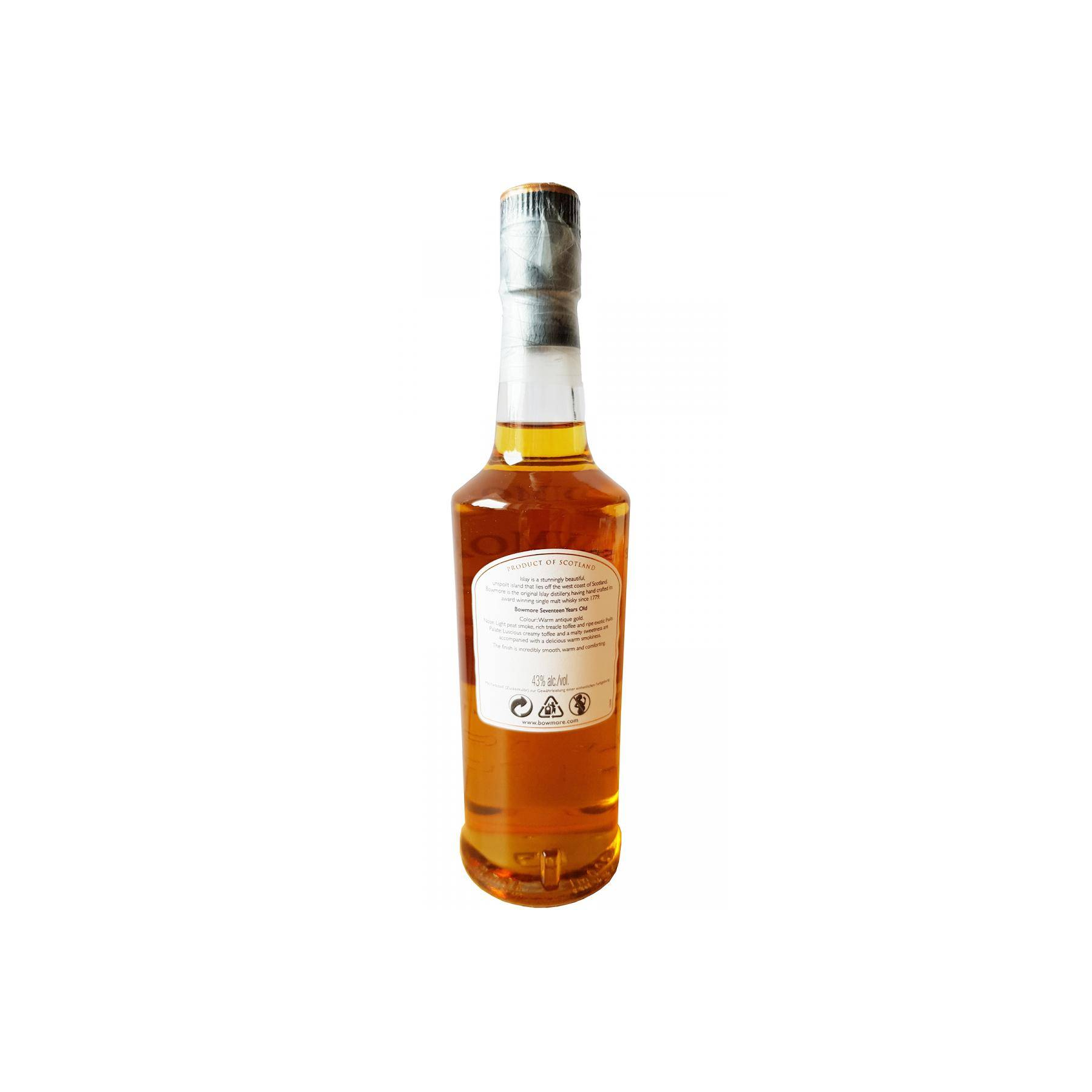 Bowmore 17 Years Single Malt Whisky 2
