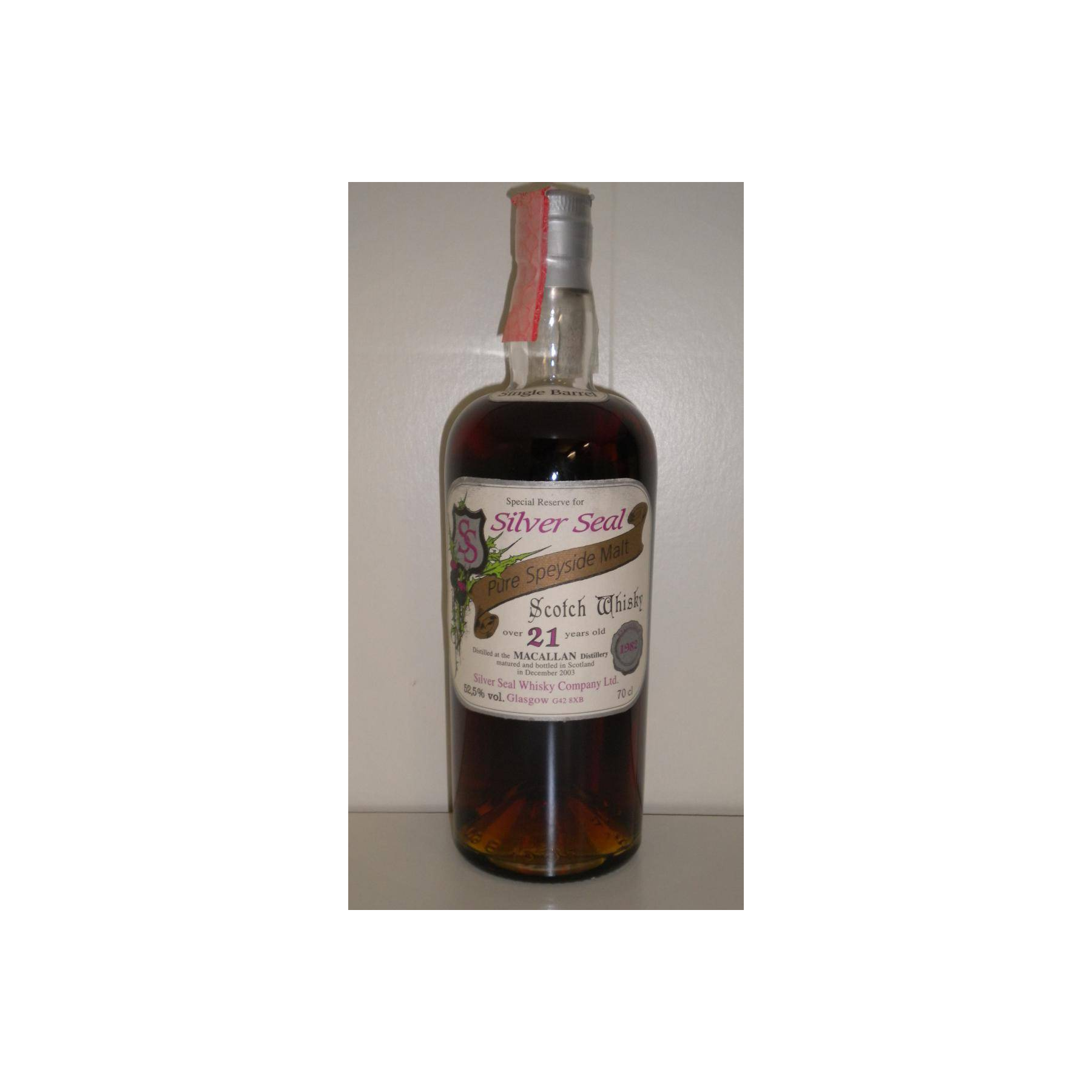 The Macallan 1982 21 Years Single Malt Whisky 2