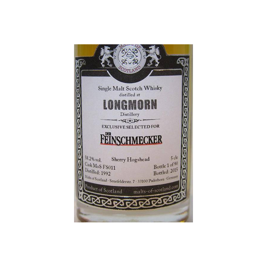 Longmorn 1992 23 Years Single Malt Whisky 3