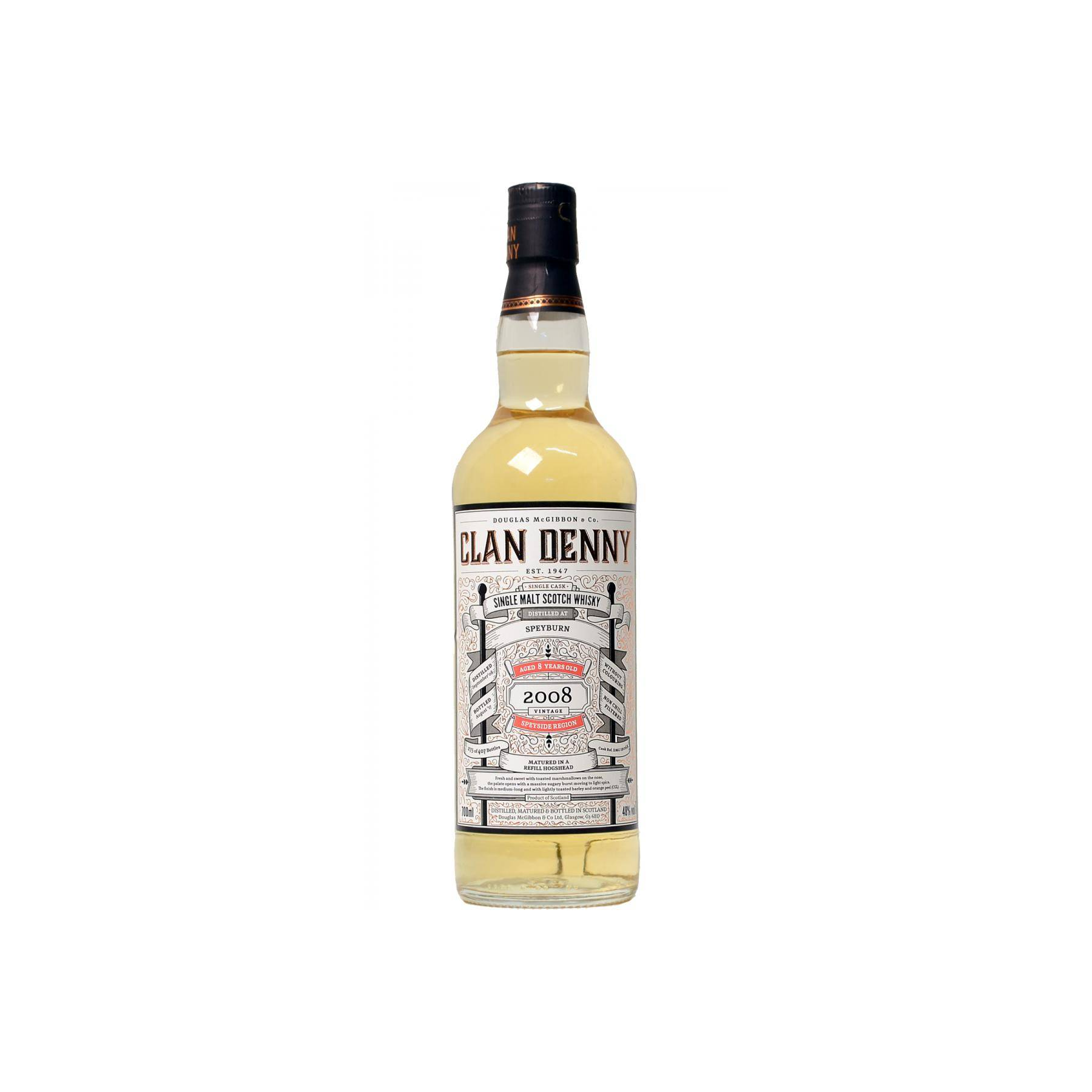 Spey 2008 8 Years Single Malt Whisky