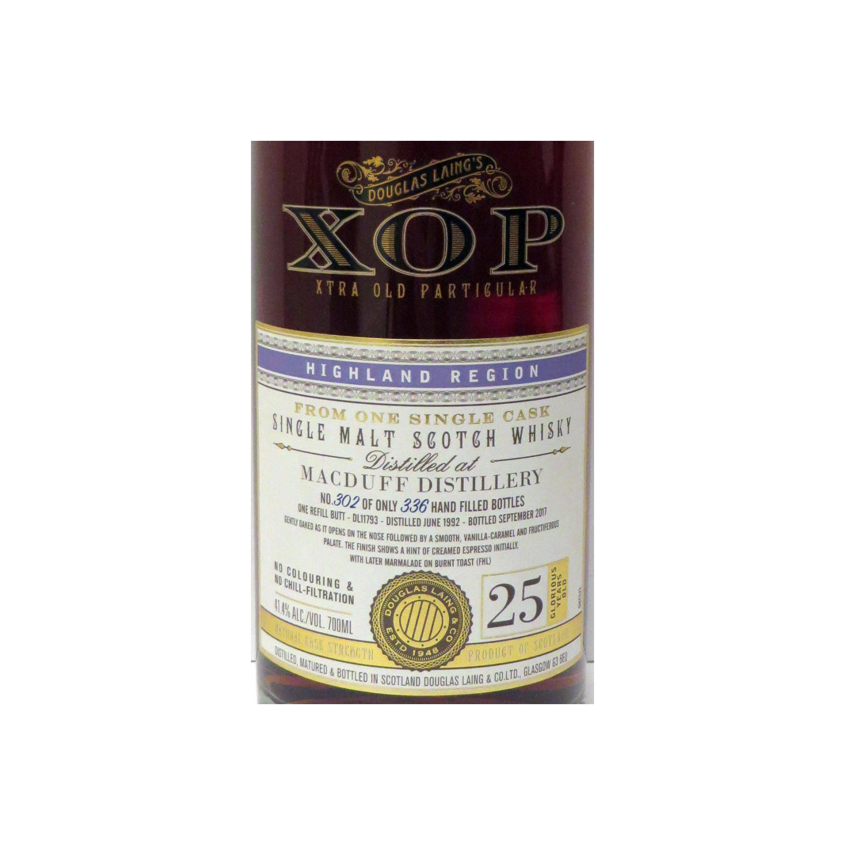 Macduff 1992 25 Years Single Malt Whisky 2