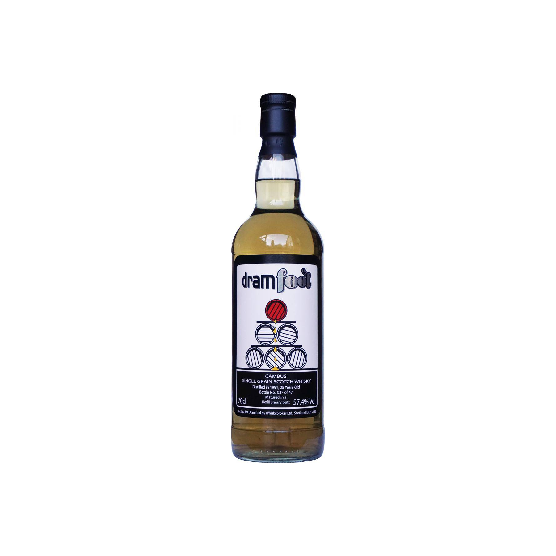 Cambus 1991 25 Years Single Grain Whisky