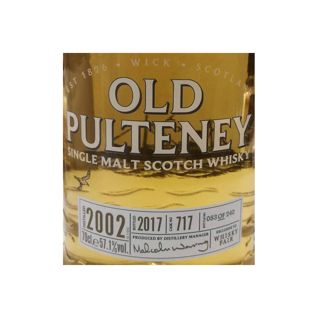 Old Pulteney Single Cask 2002 15 Years Single Malt Whisky 2