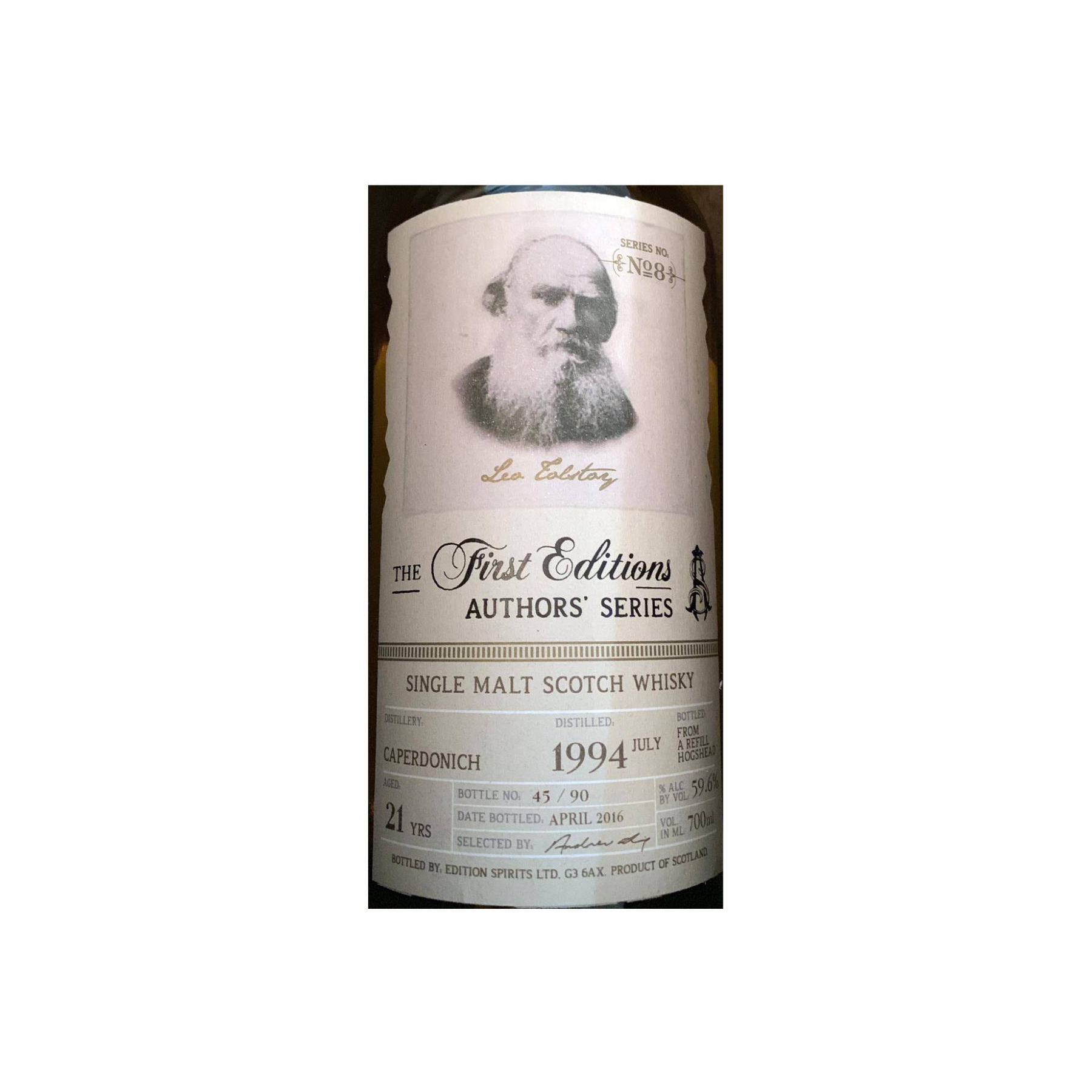 Caperdonich 1994 21 Years Single Malt Whisky 3