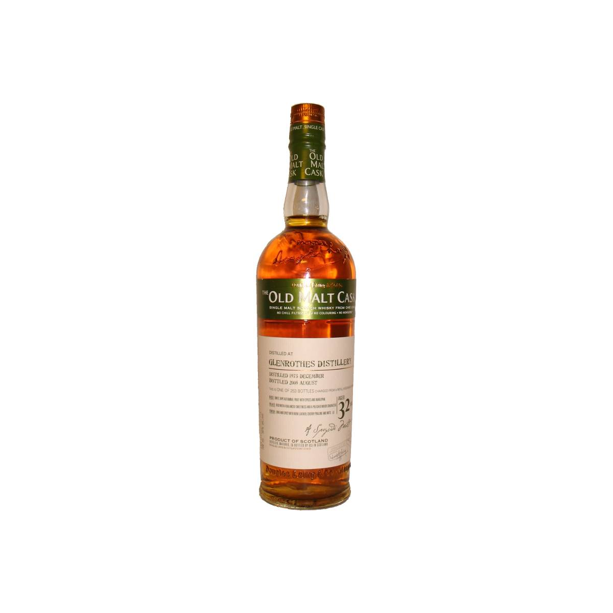 The Glenrothes Old Malt Cask 1975 32 Years Single Malt Whisky
