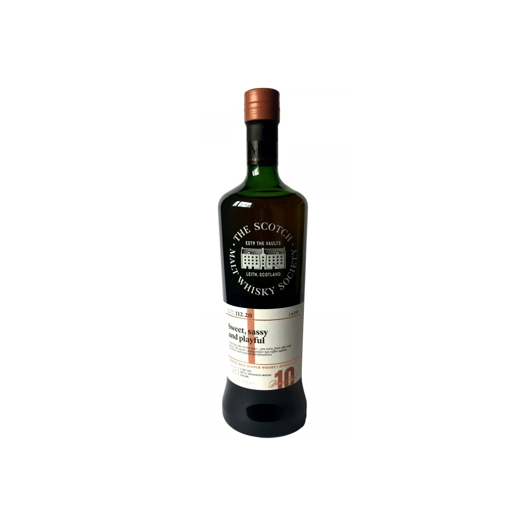 The Scotch Malt Whisky Society 2007 10 Years Single Malt Whisky