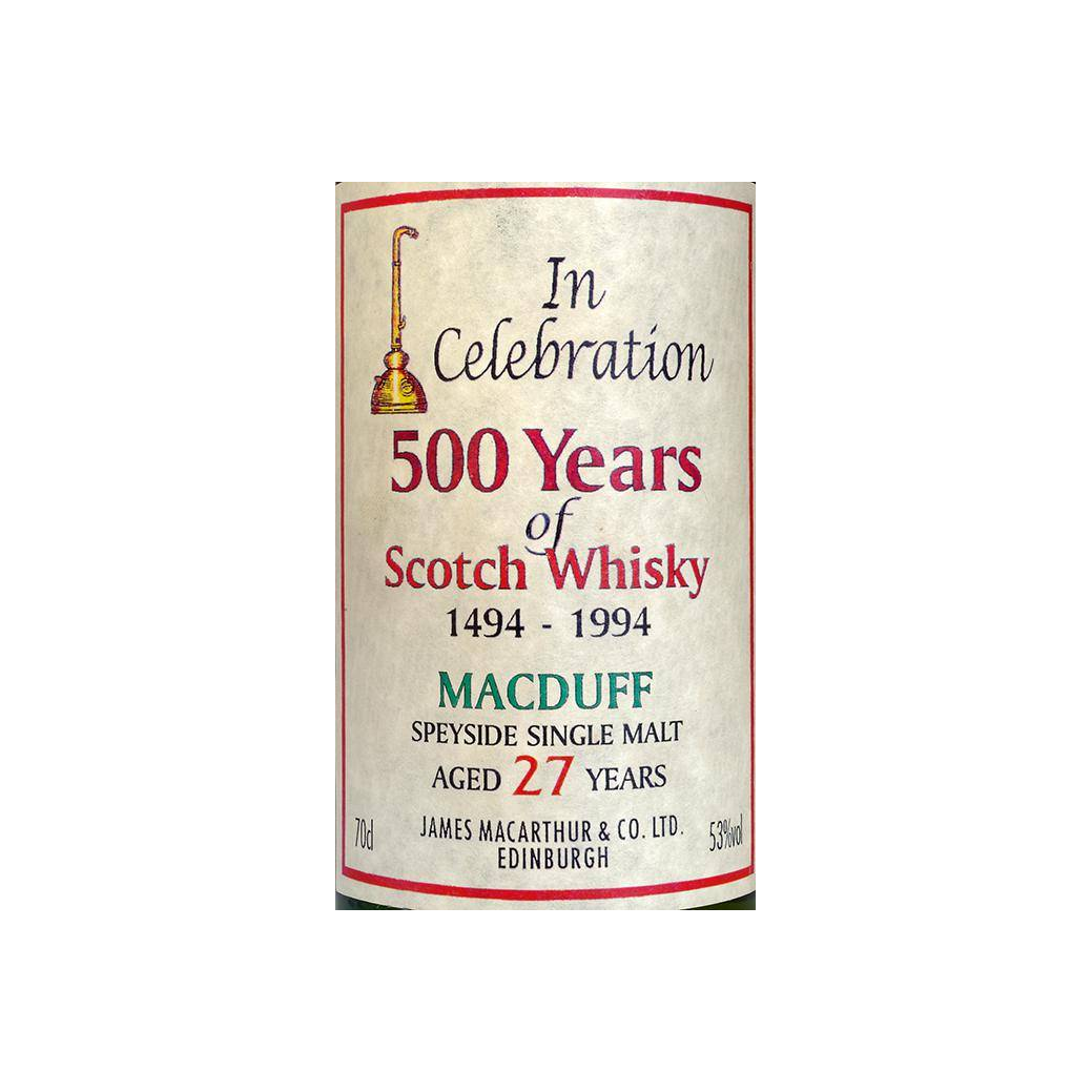 Macduff 27 Years Single Malt Whisky 2