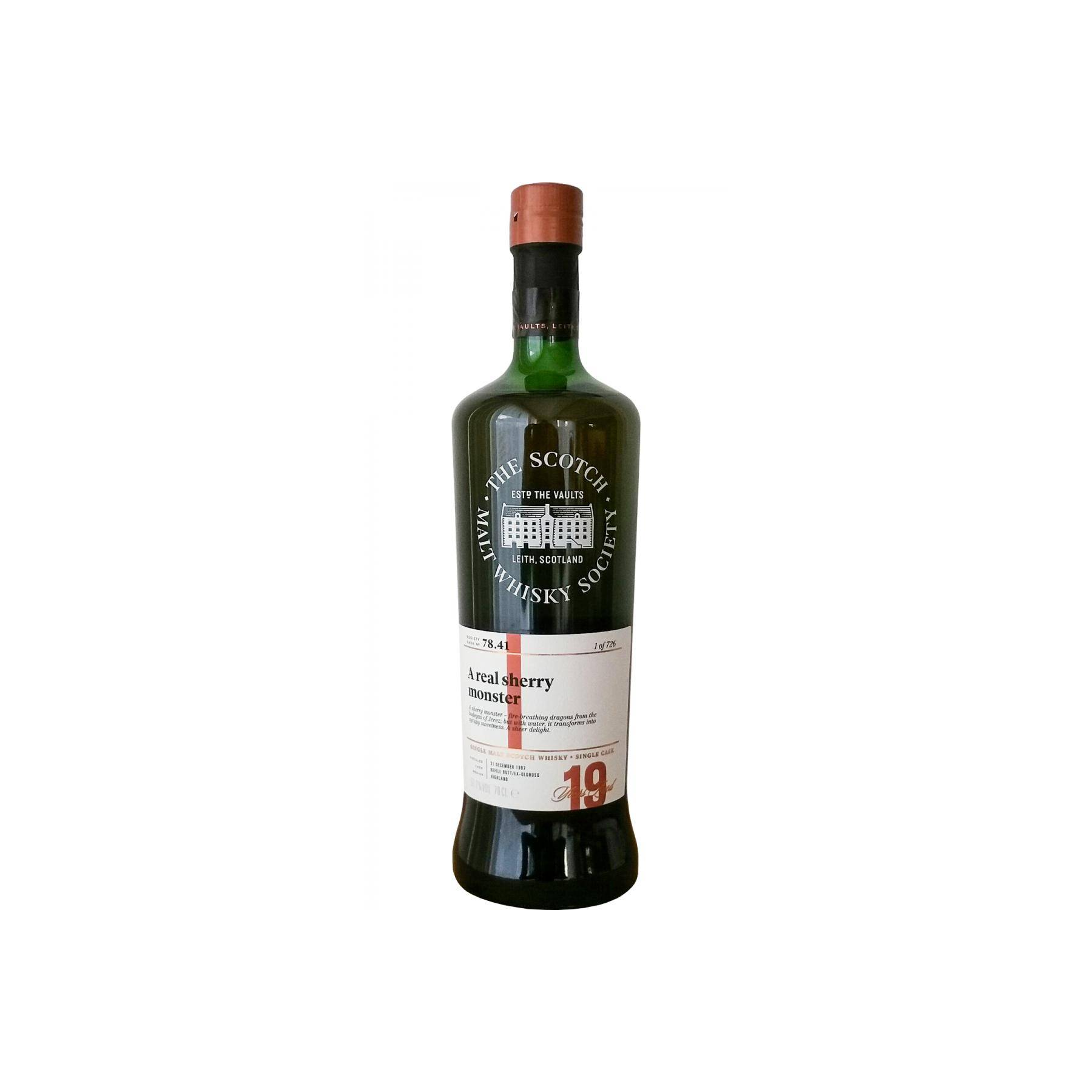 The Scotch Malt Whisky Society 1997 19 Years Single Malt Whisky