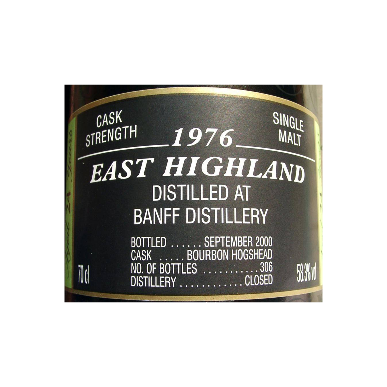 Banff Authentic Collection 1976 24 Years Single Malt Whisky 2