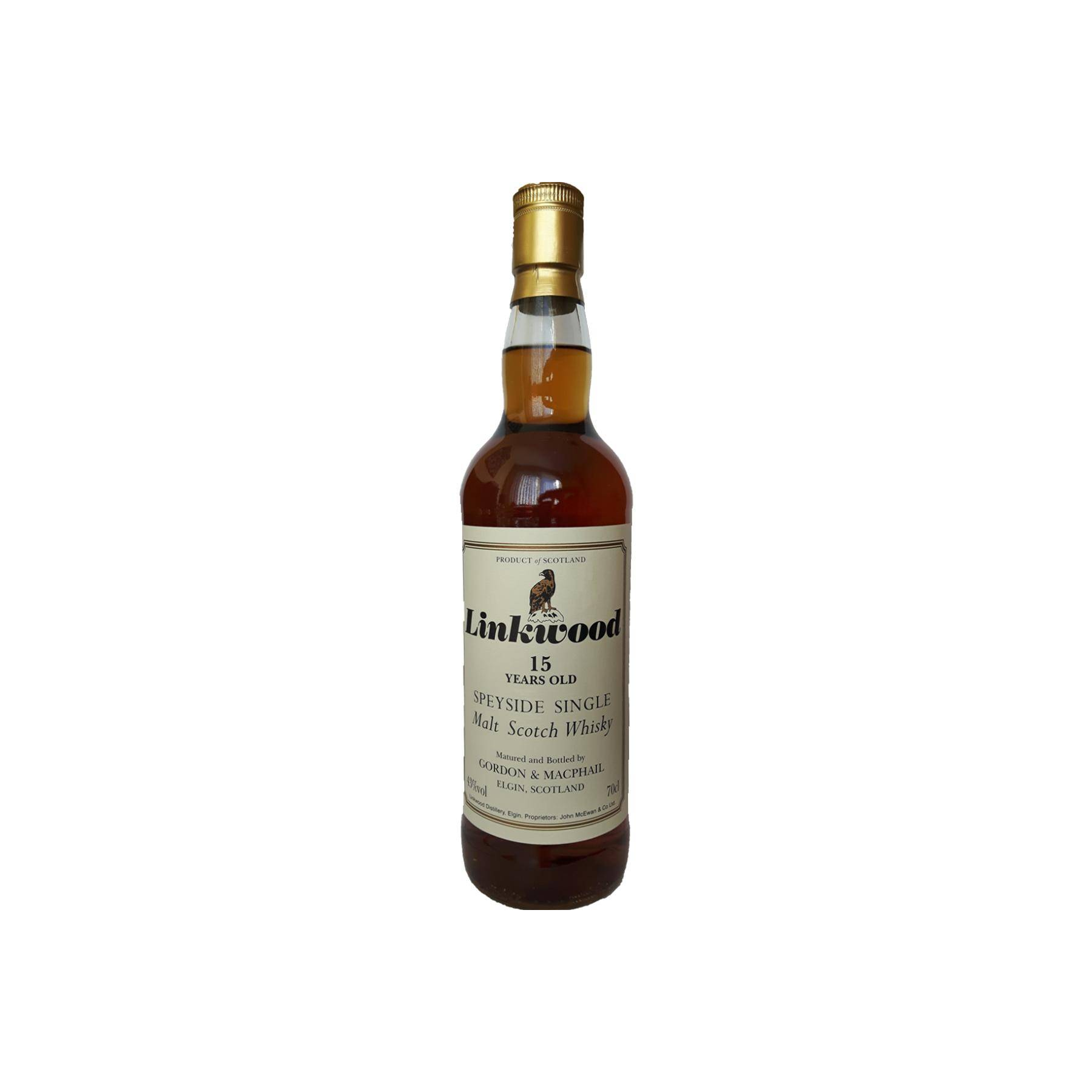 Linkwood Licensed Bottling 15 Years Single Malt Whisky