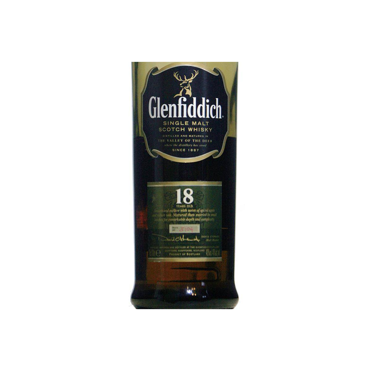 Glenfiddich 18 Years Single Malt Whisky