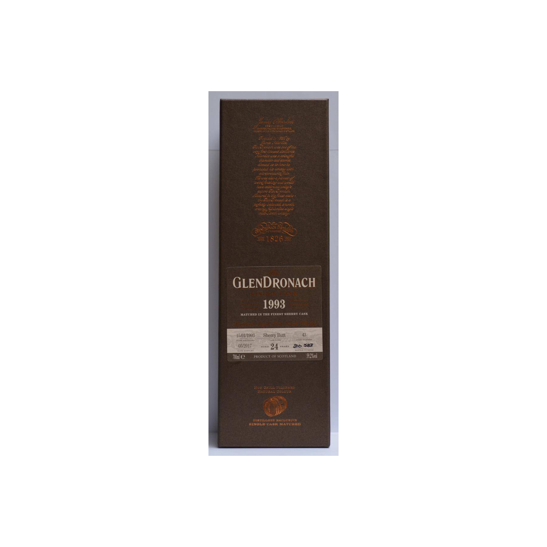 GlenDronach 1993 24 Years Single Malt Whisky 3