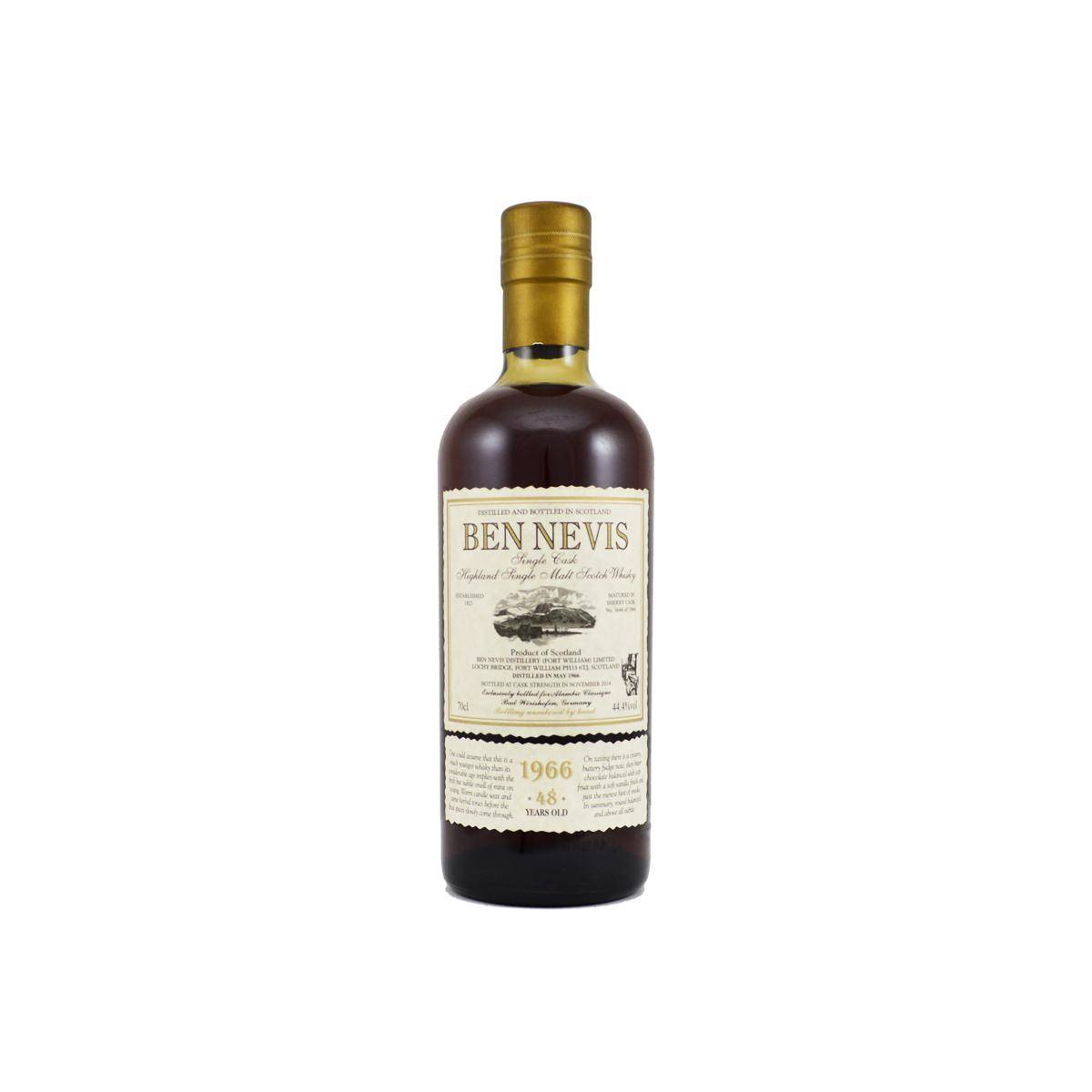 Ben Nevis 1966 48 Years Single Malt Whisky