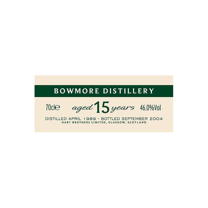 Bowmore Finest Collection 1989 15 Years Single Malt Whisky