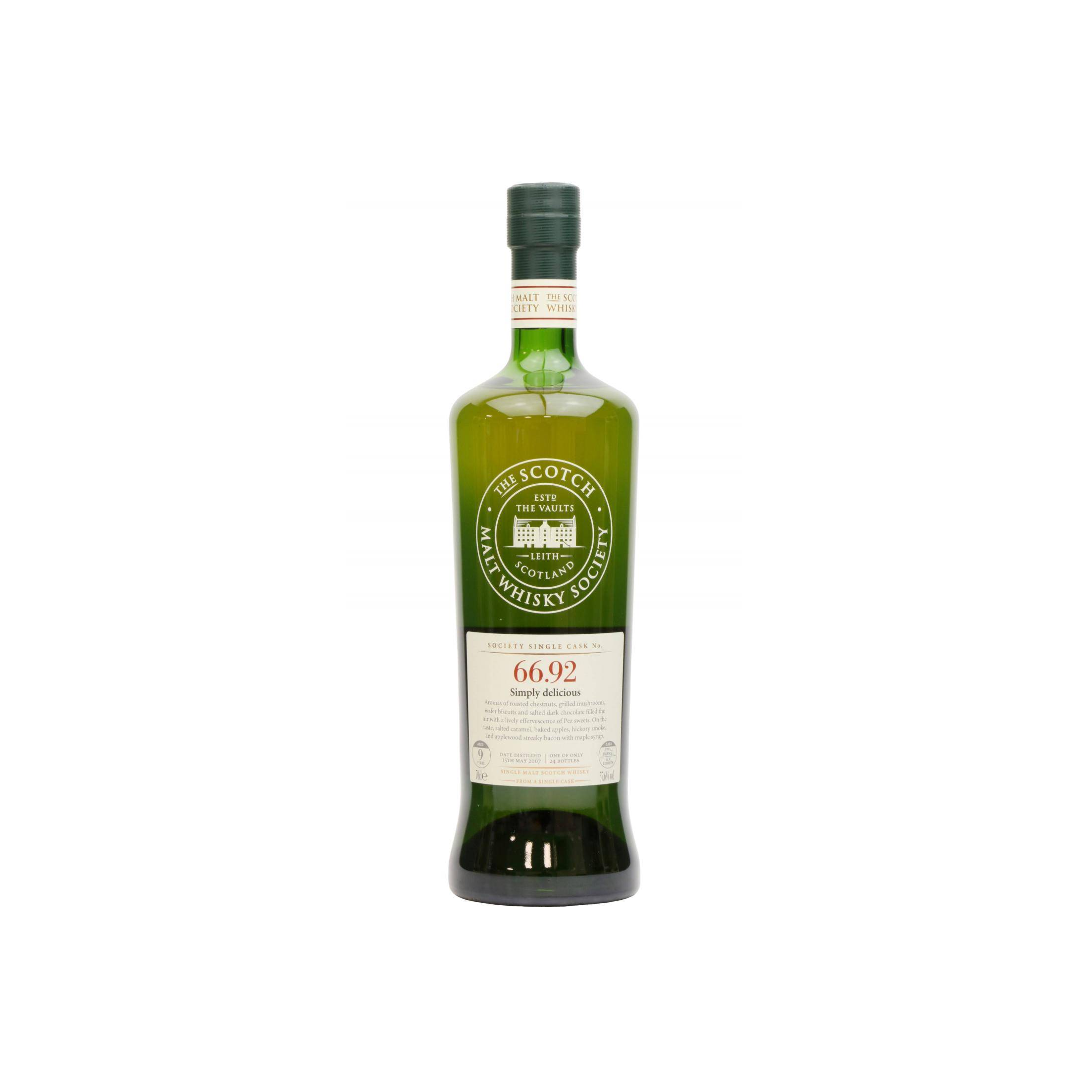The Scotch Malt Whisky Society 2007 9 Years Single Malt Whisky