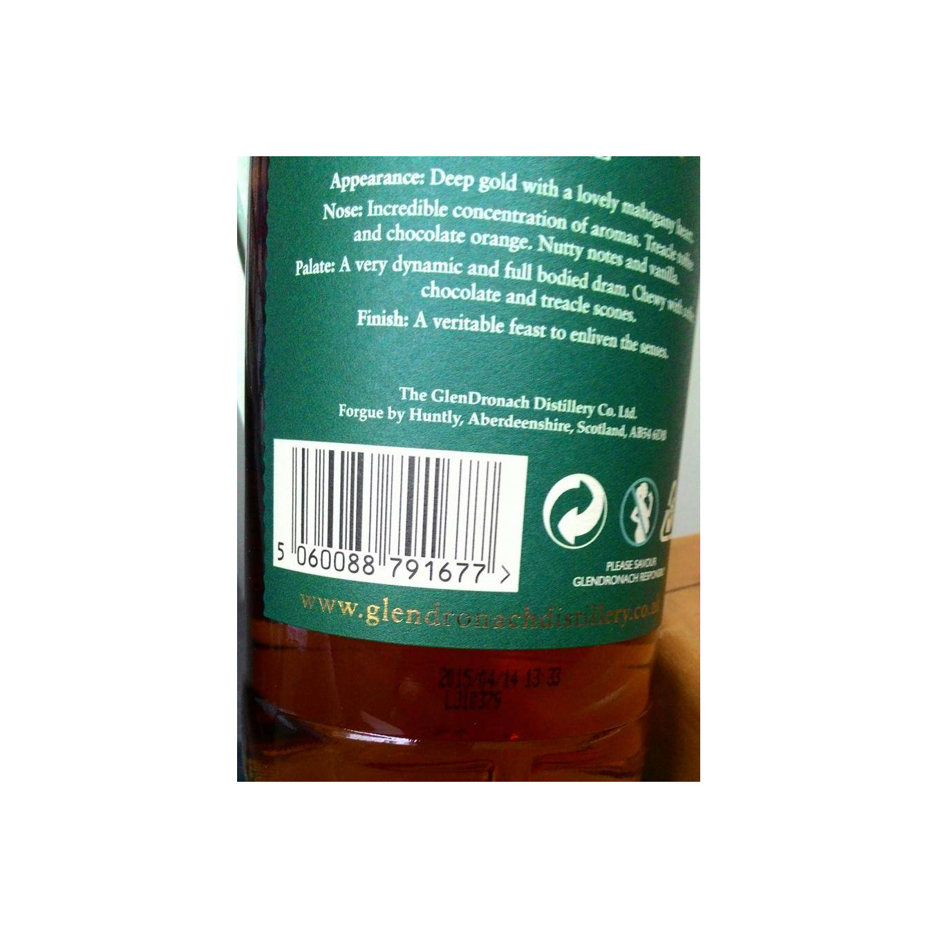 GlenDronach 15 Years Single Malt Whisky 2