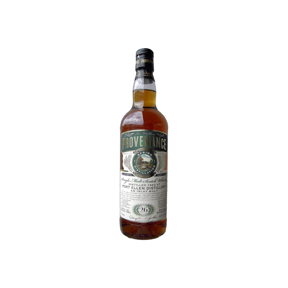 Port Ellen McGibbon's Provenance 1983 26 Years Single Malt Whisky