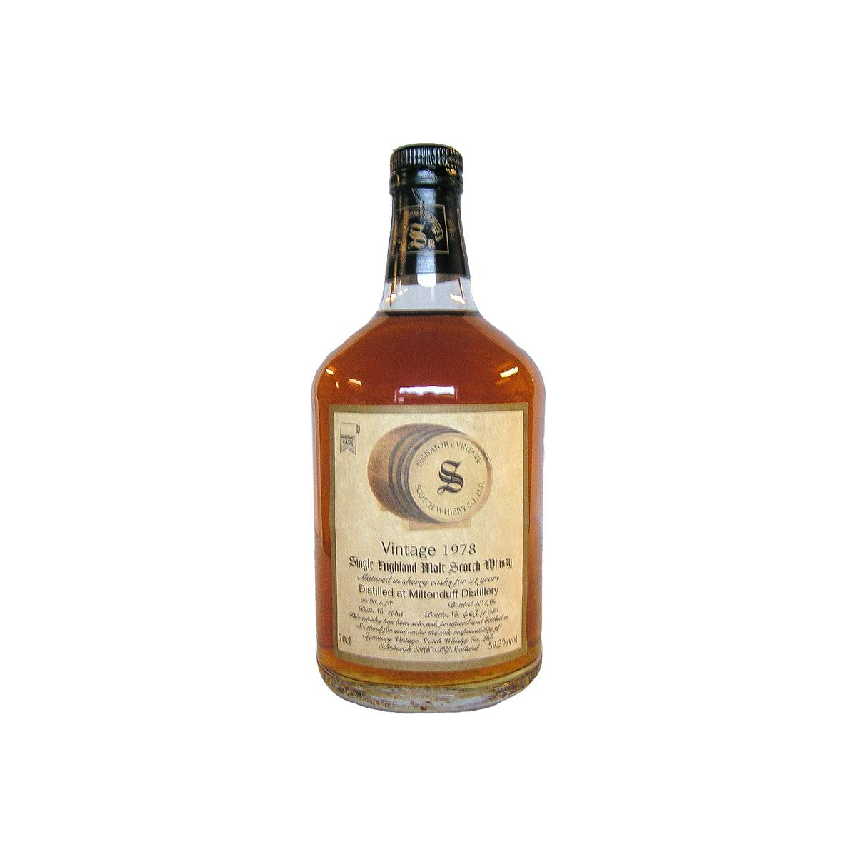 Miltonduff Vintage Collection - Dumpy 1978 21 Years Single Malt Whisky