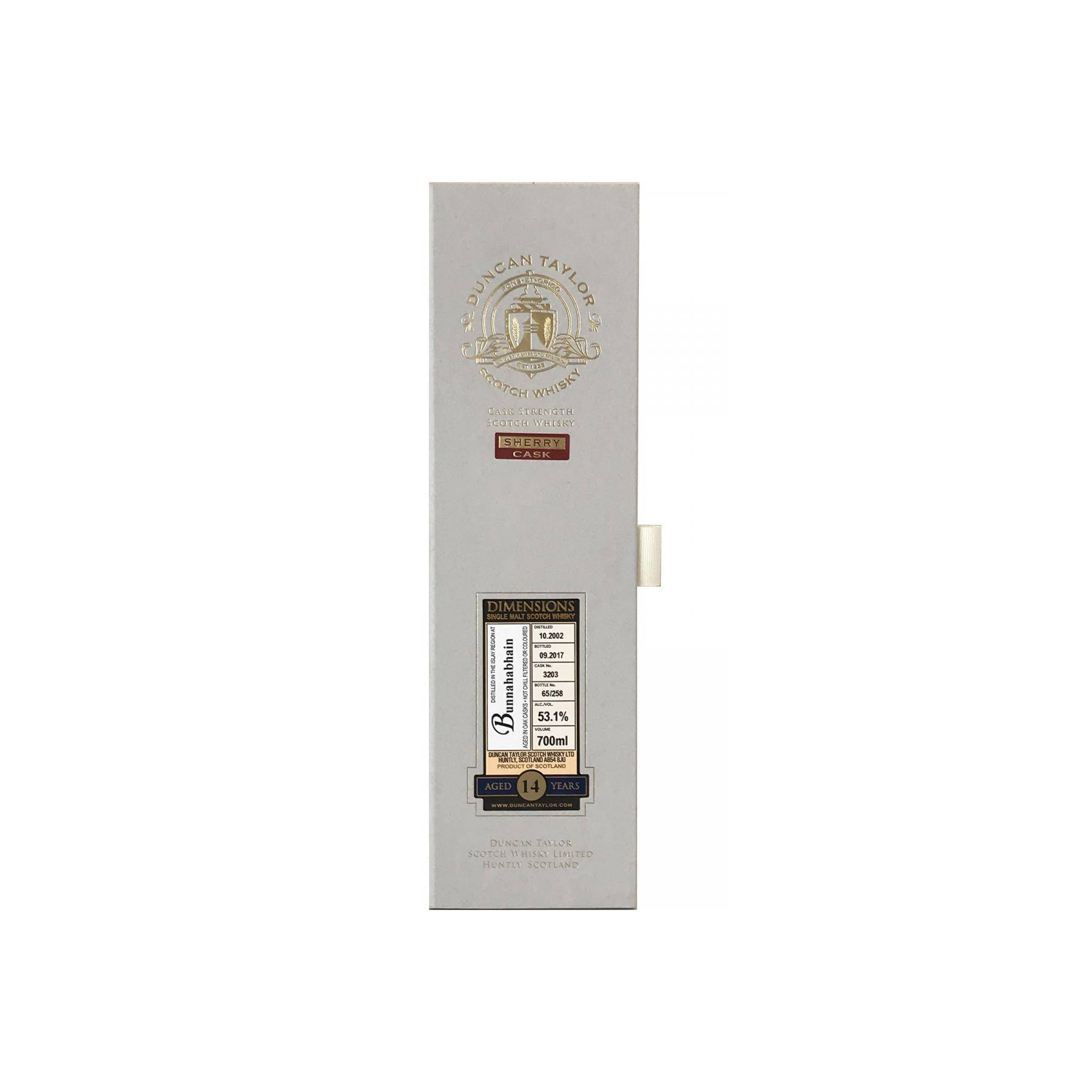 Bunnahabhain Dimensions 2002 14 Years Single Malt Whisky 3