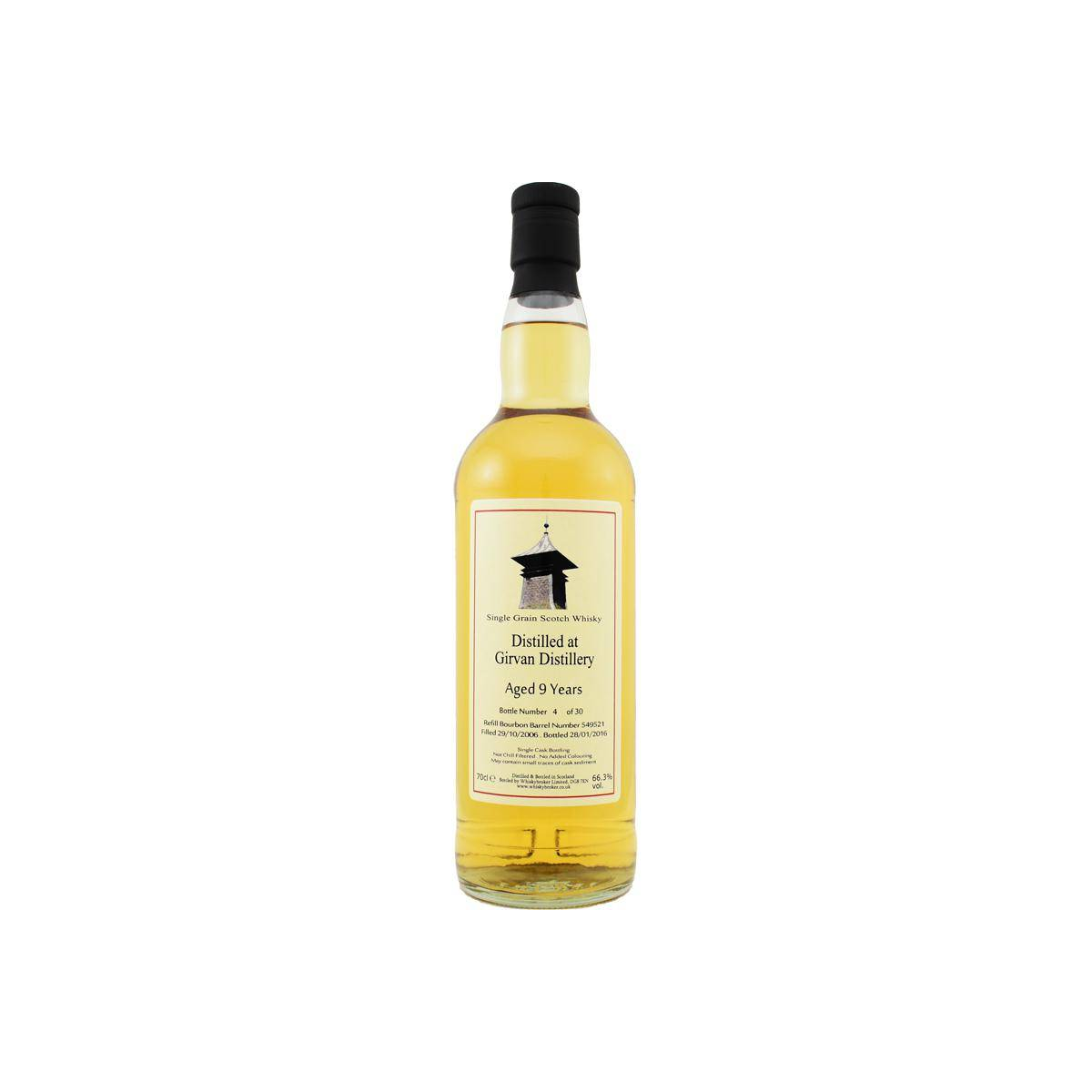 Girvan 2006 9 Years Single Grain Whisky
