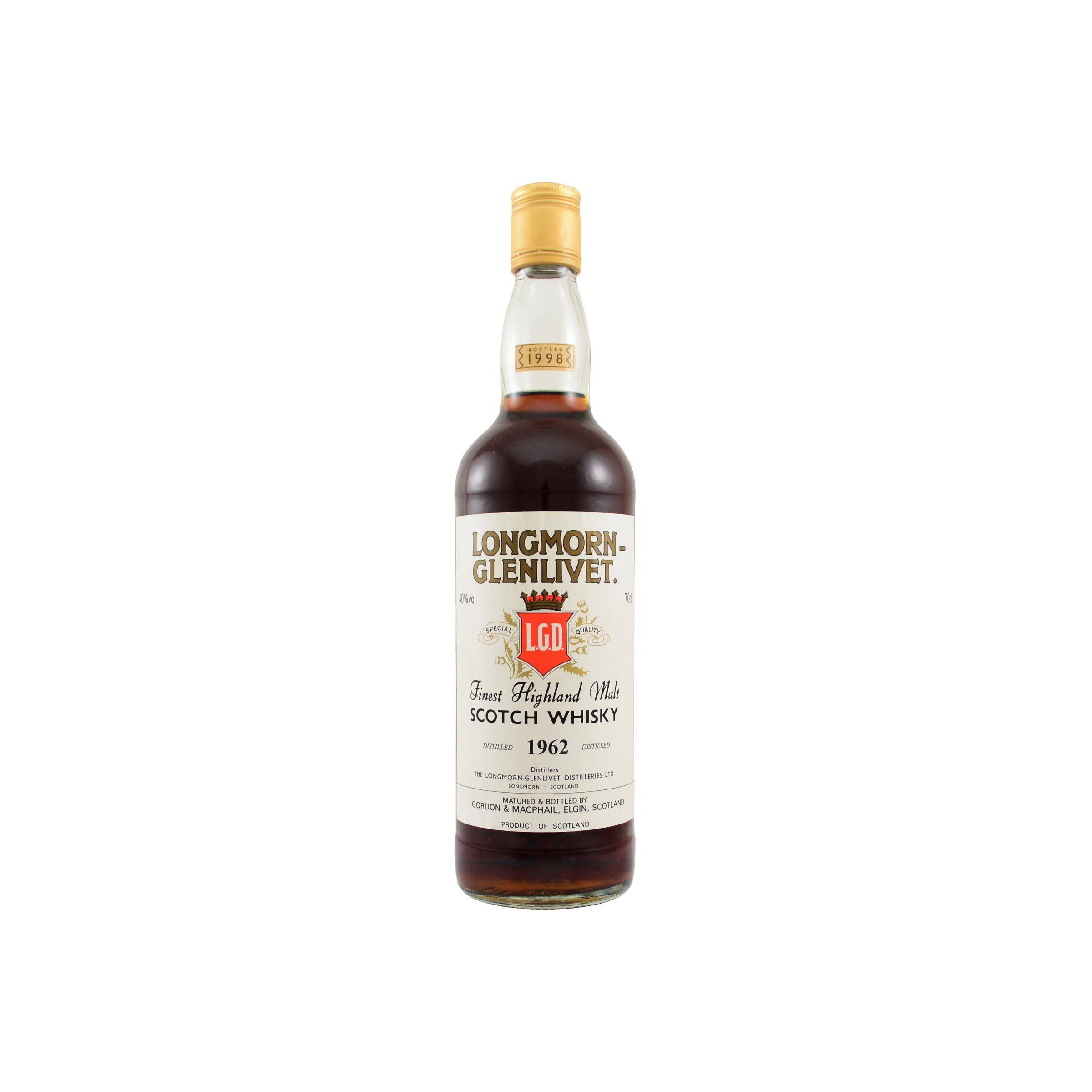 Longmorn Licensed Bottling 1962 36 Years Single Malt Whisky