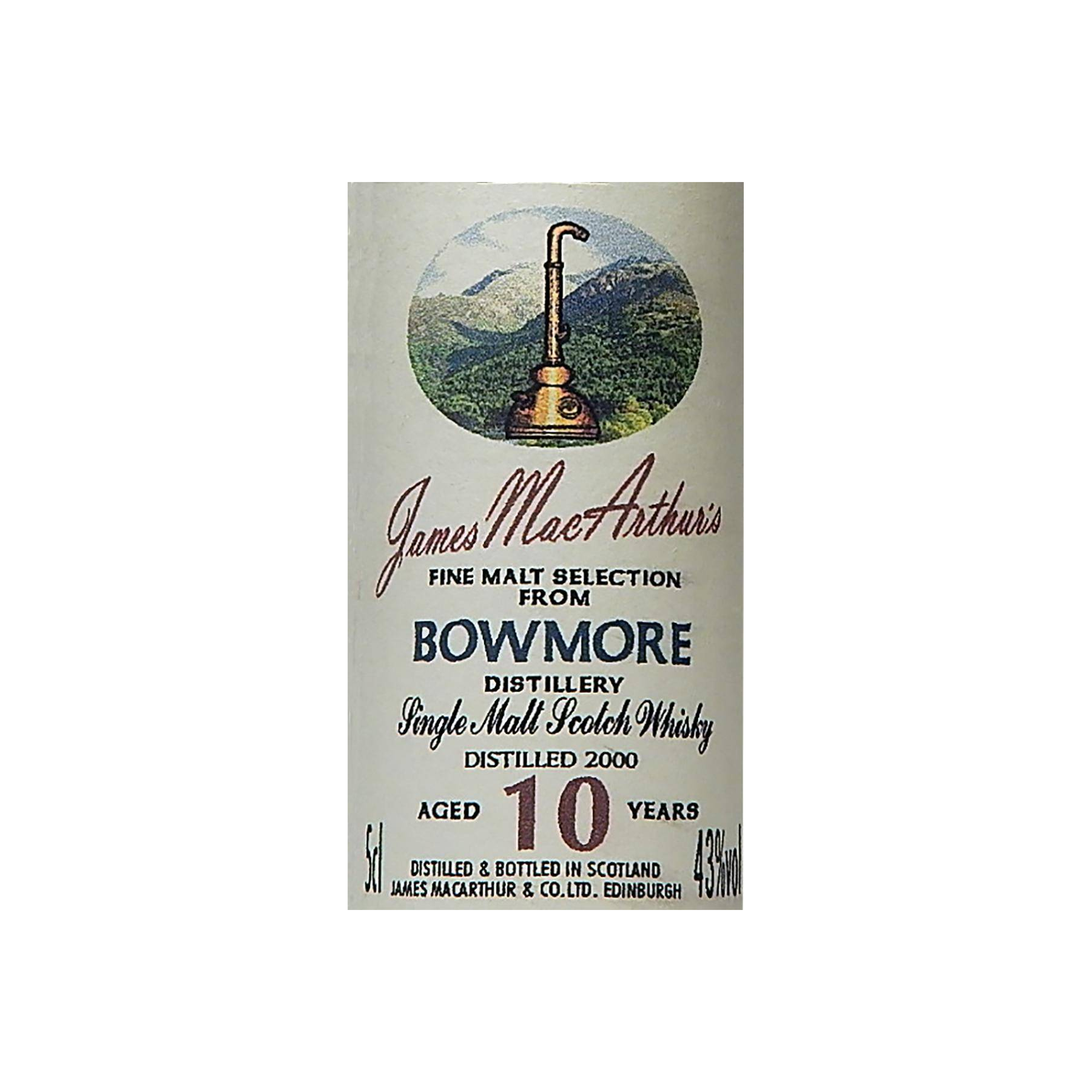 Bowmore 2000 10 Years Single Malt Whisky 3