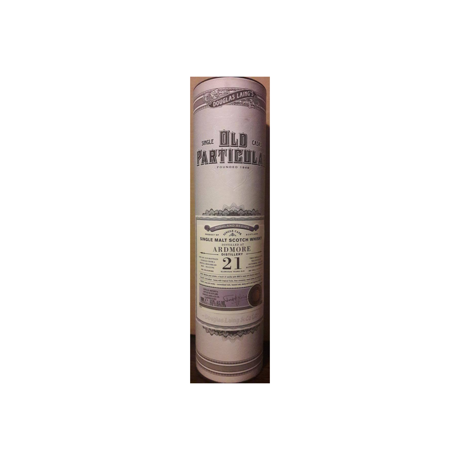 Ardmore Old Particular 1996 21 Years Single Malt Whisky 3